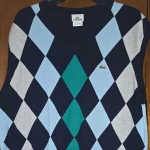 Mens LaCoste V-neck pull over vest